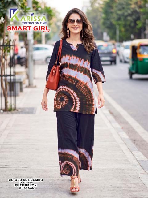 Karissa smart girl vol 4 coord set 154 heavy work